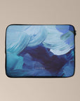 Blue Paint Laptop Sleeve