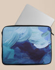 Blue Paint Laptop Sleeve