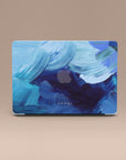 Blue Paint MacBook Case