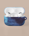 Blue Paint AirPods Case