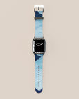 Ocean Blue Paint Apple Watch Band