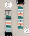 Coral Tides Apple Watch Band