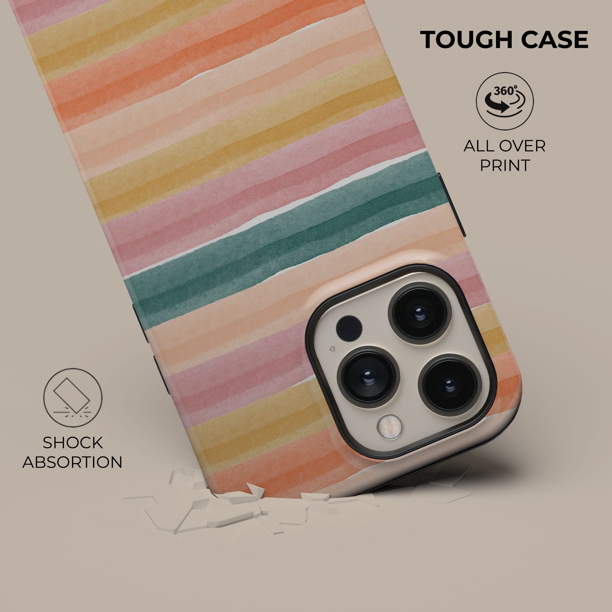 Layered Sunset Phone Case