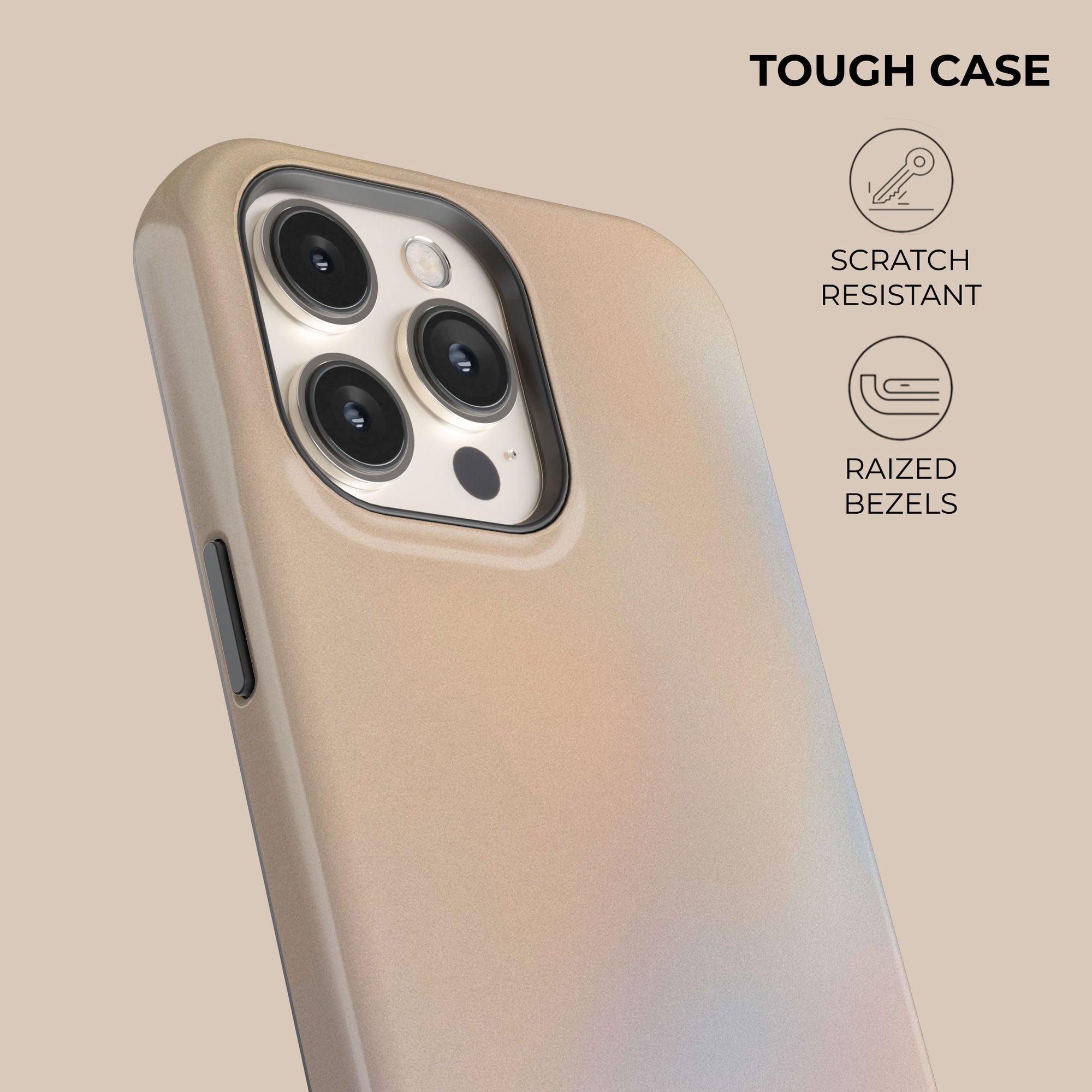 Peach Glow Phone Case