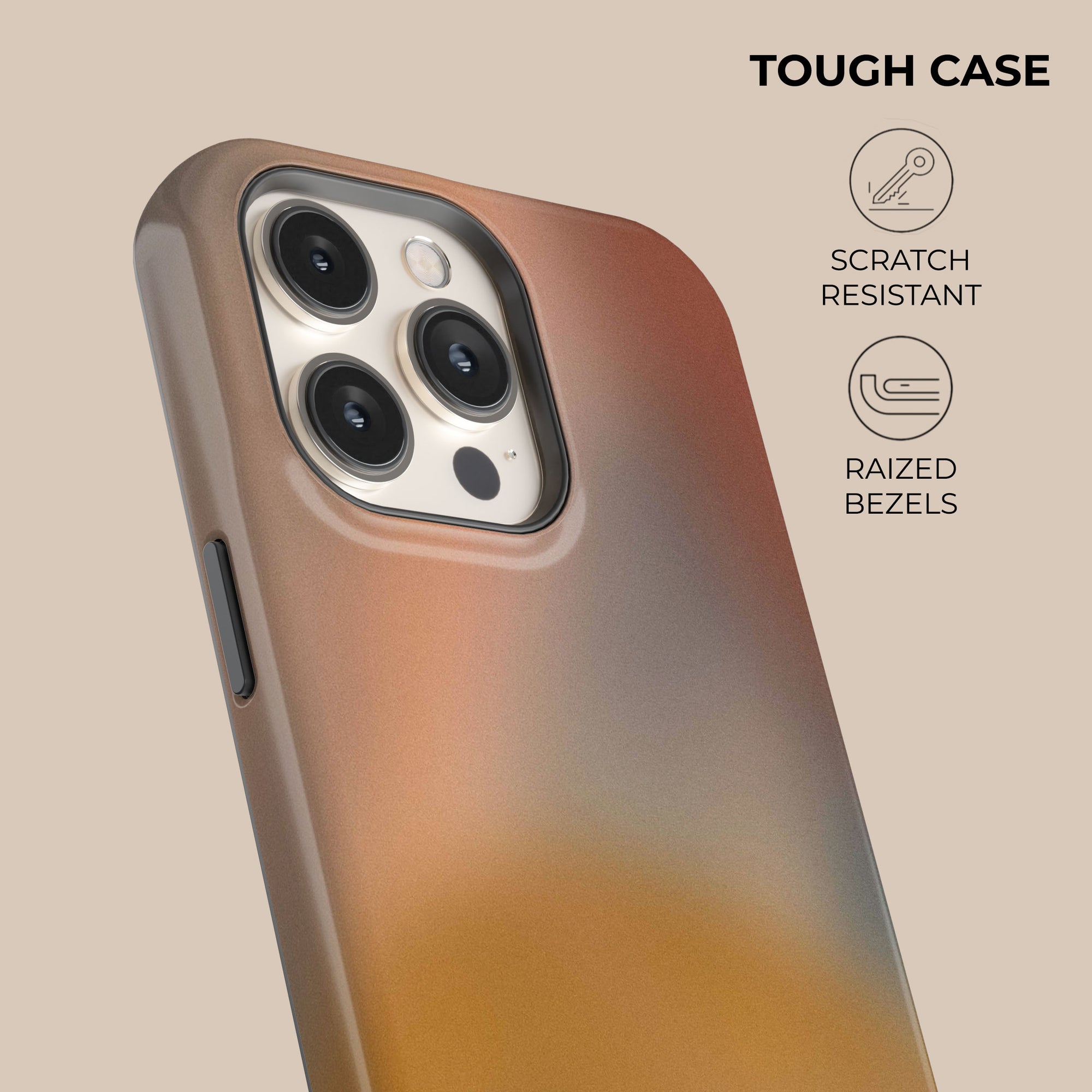 Amber Haze Phone Case