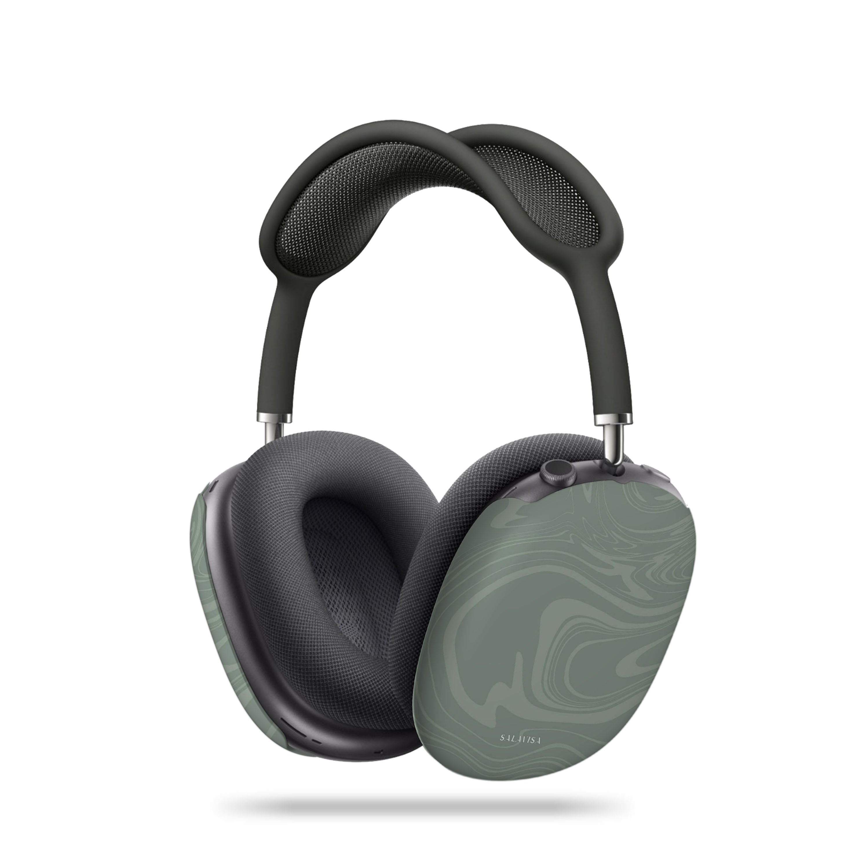 Dark Green Swirl AirPods Max Case. | Salavisa