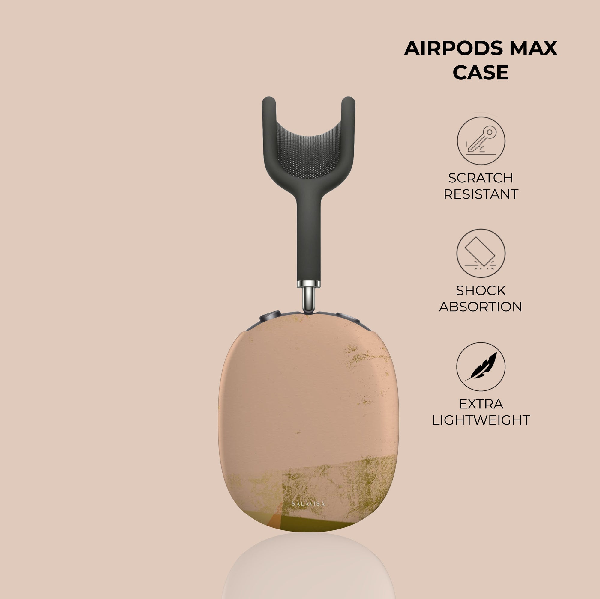 Olive Green Organic AirPods Max Case