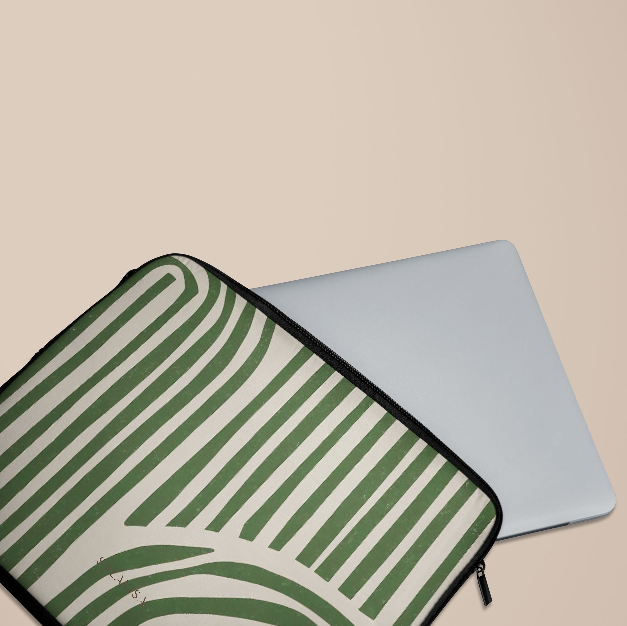 Arches Forest Laptop Sleeve — view 4 — Salavisa