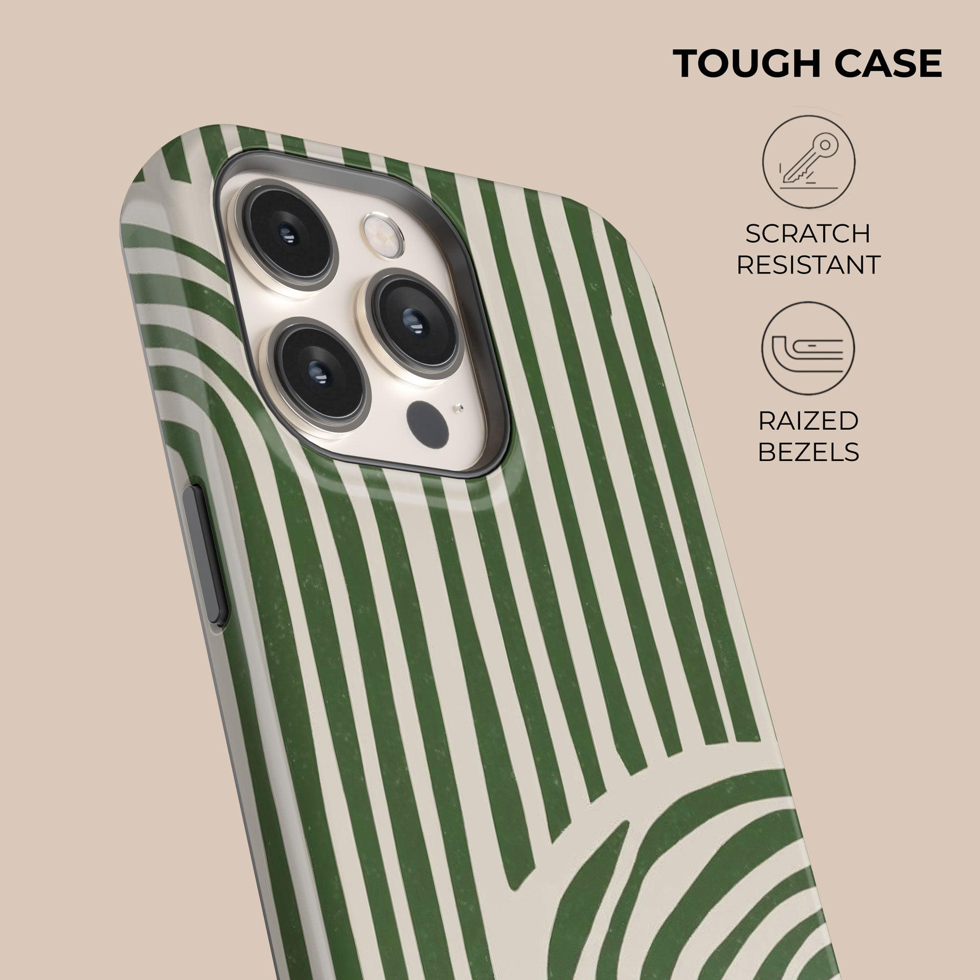 Arches Forest Phone Case — angle view