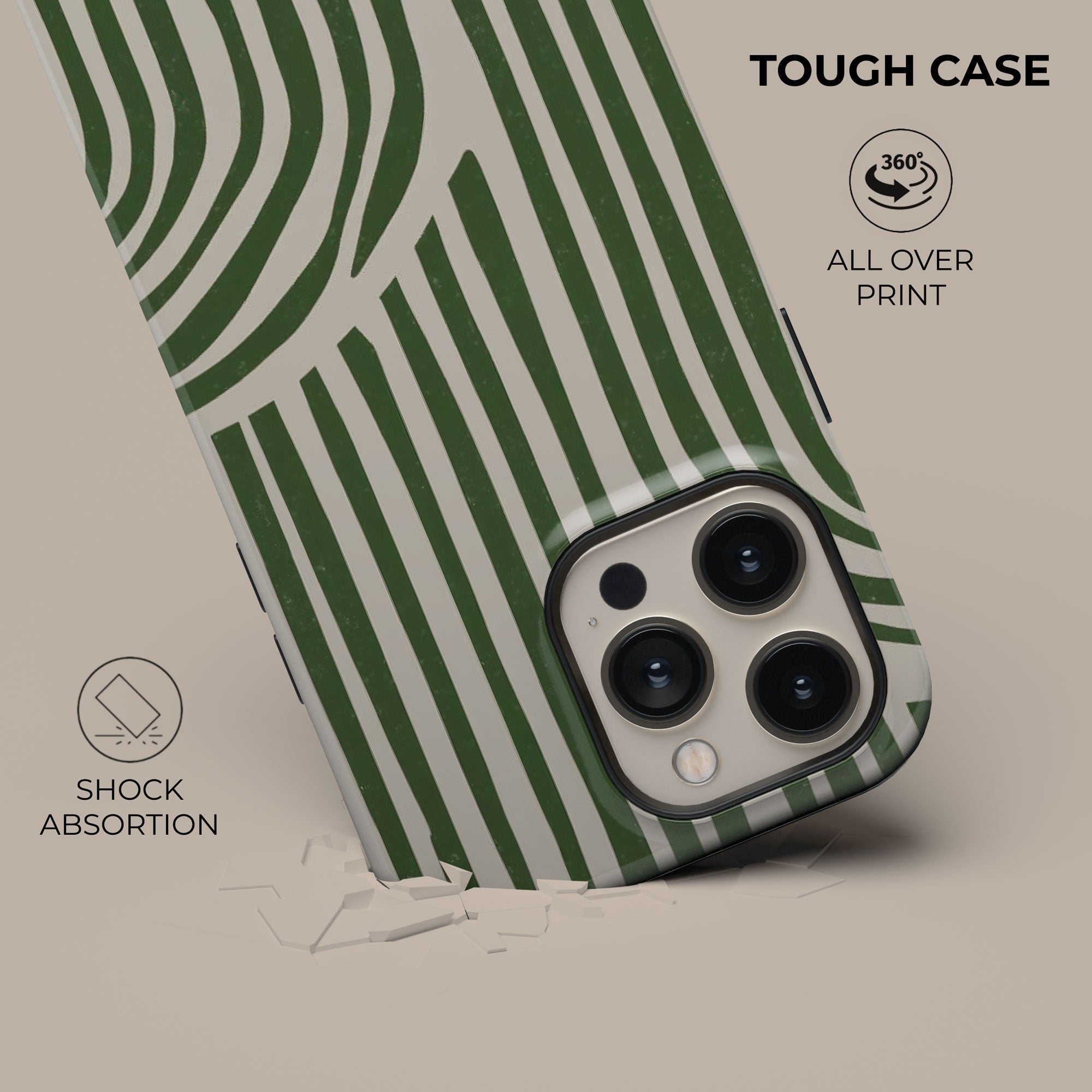 Arches Forest Phone Case — detail view