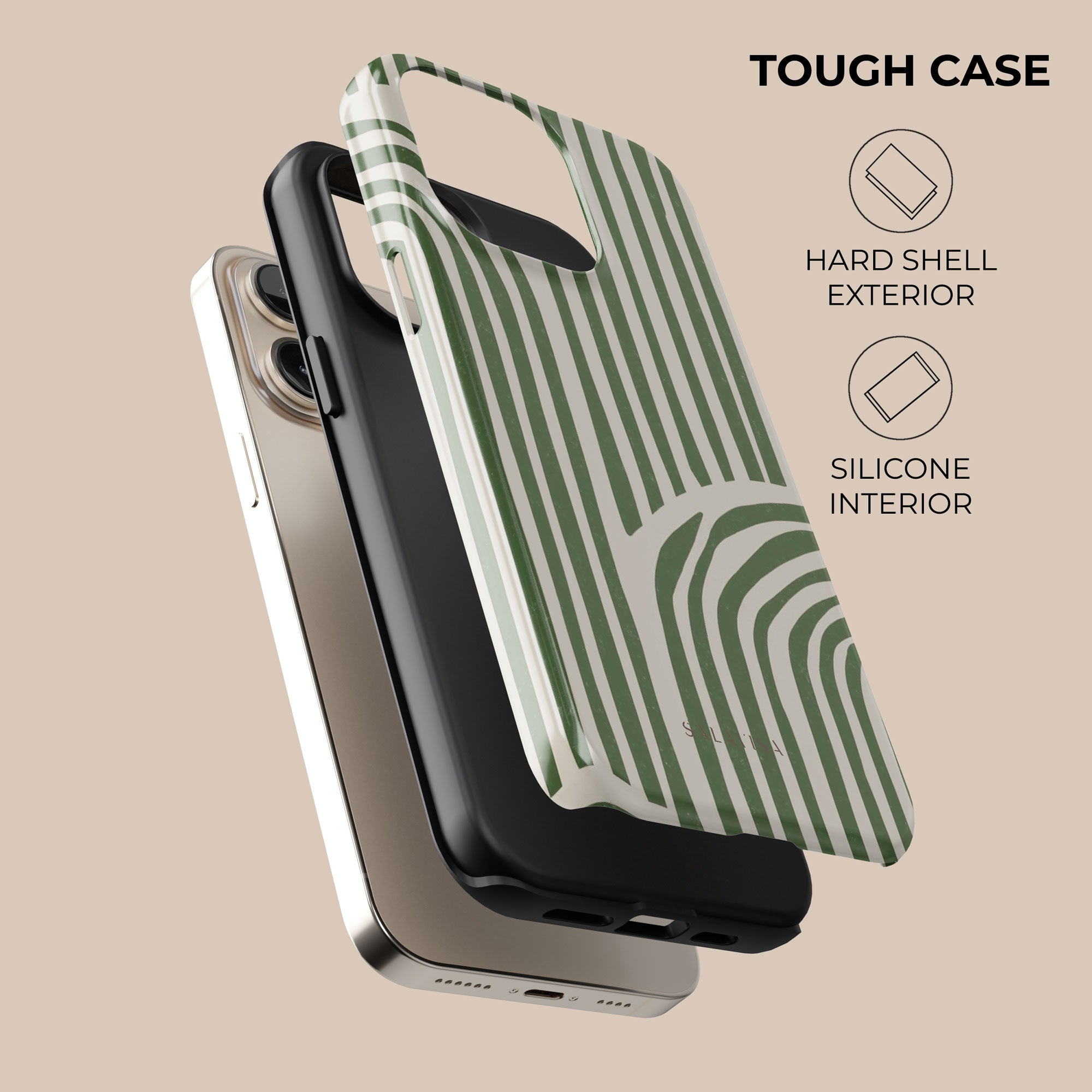 Arches Forest Phone Case — front view — Salavisa
