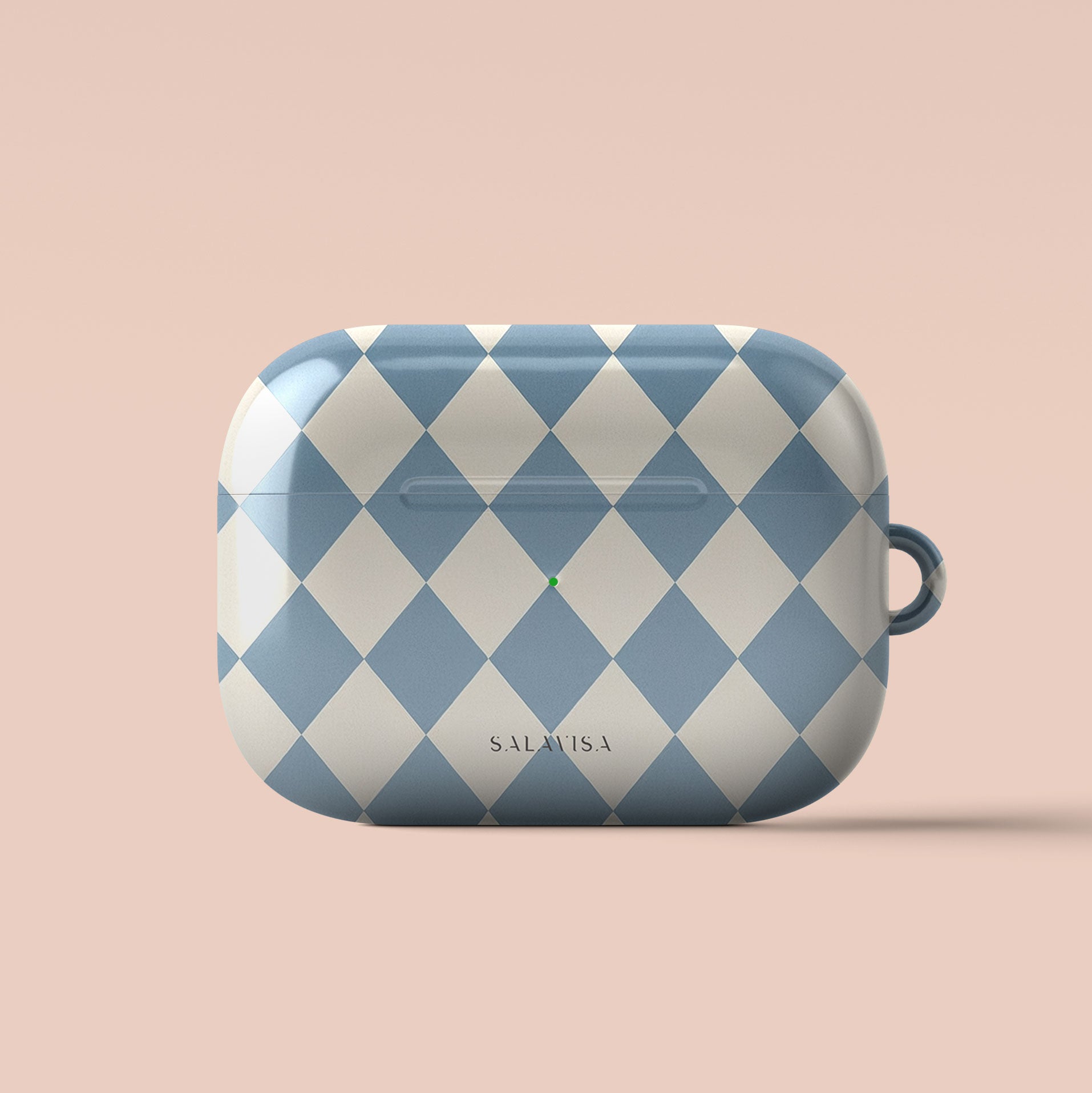 Argyle Mist AirPods Case — view 2 — Salavisa