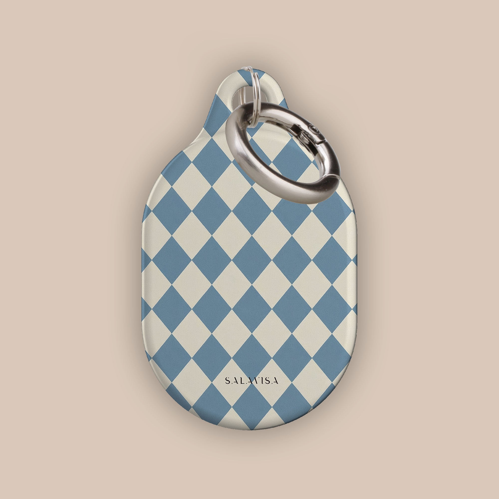 Argyle Mist AirTag Holder — view 2