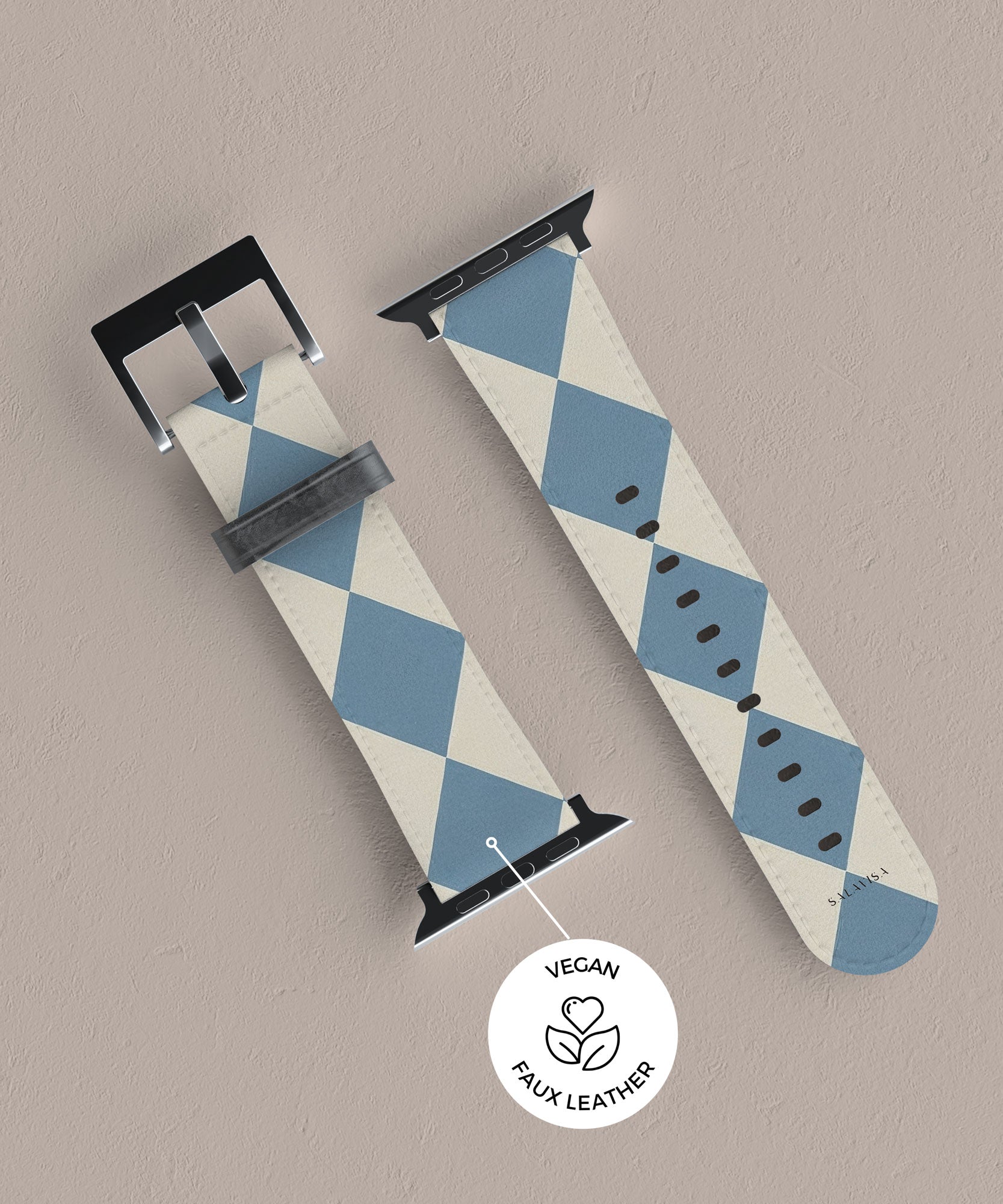 Argyle Mist Apple Watch Band — view 6 — Salavisa