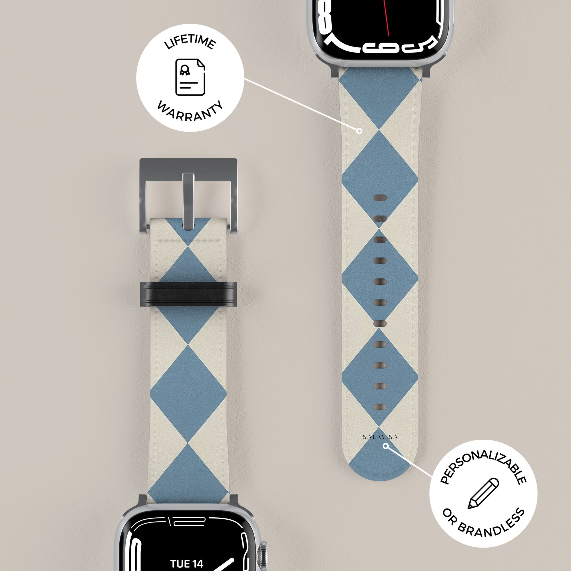 Argyle Mist Apple Watch Band — view 7