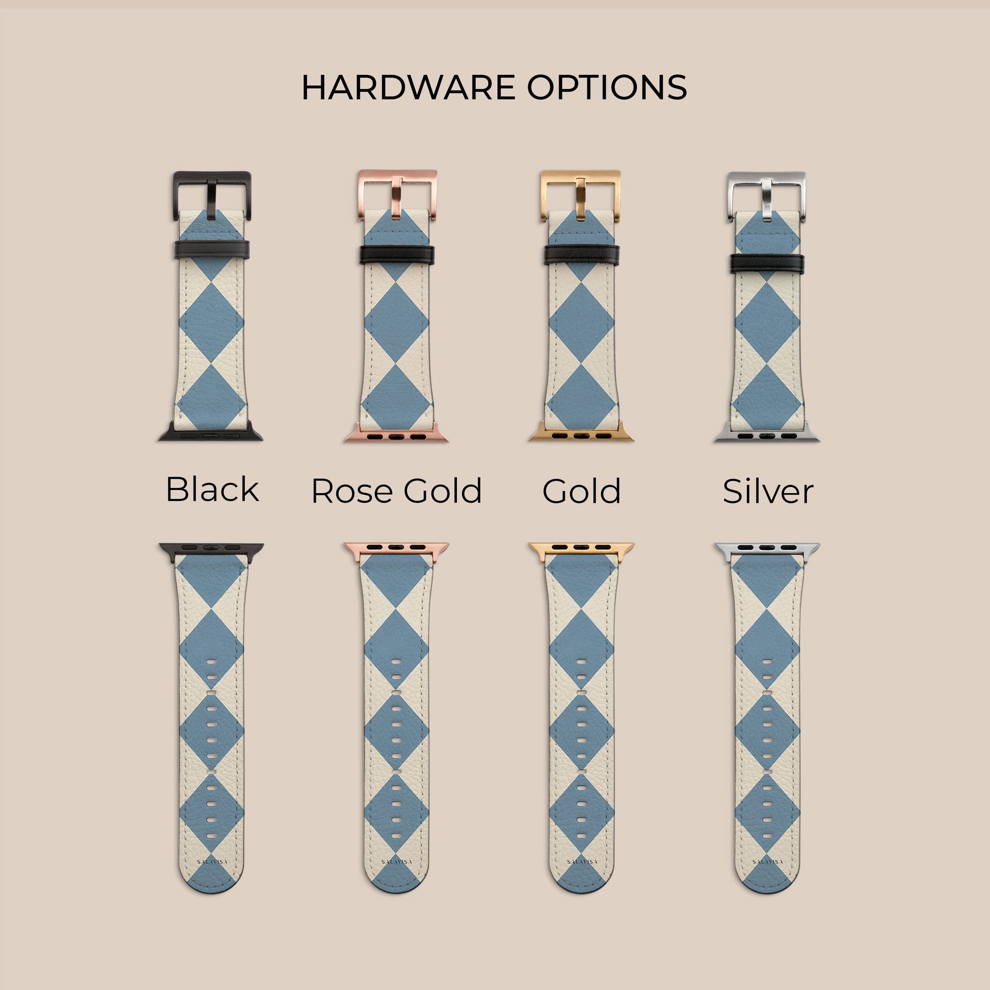 Argyle Mist Apple Watch Band — view 8