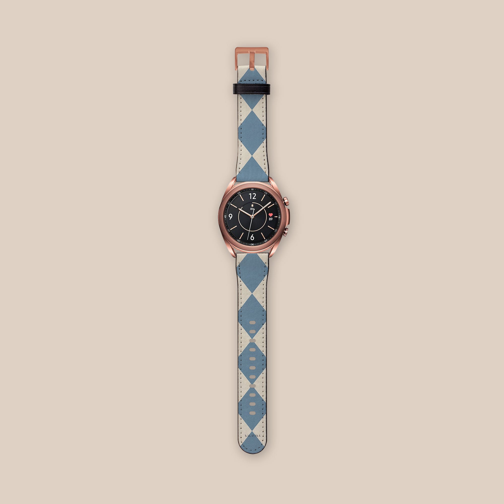 Argyle Mist Galaxy Watch Band — view 3 — Salavisa