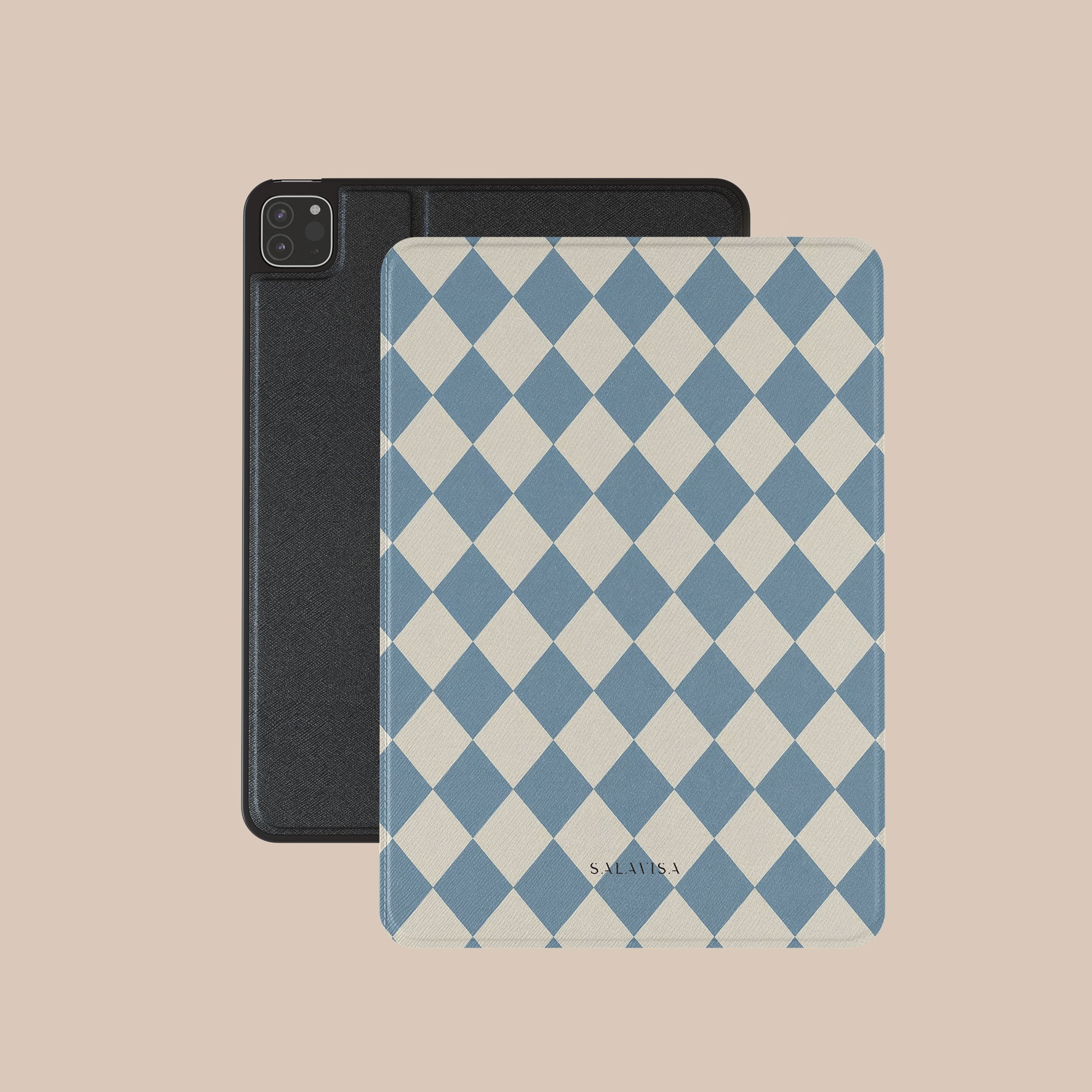 Argyle Mist iPad Case. View 2. — Salavisa