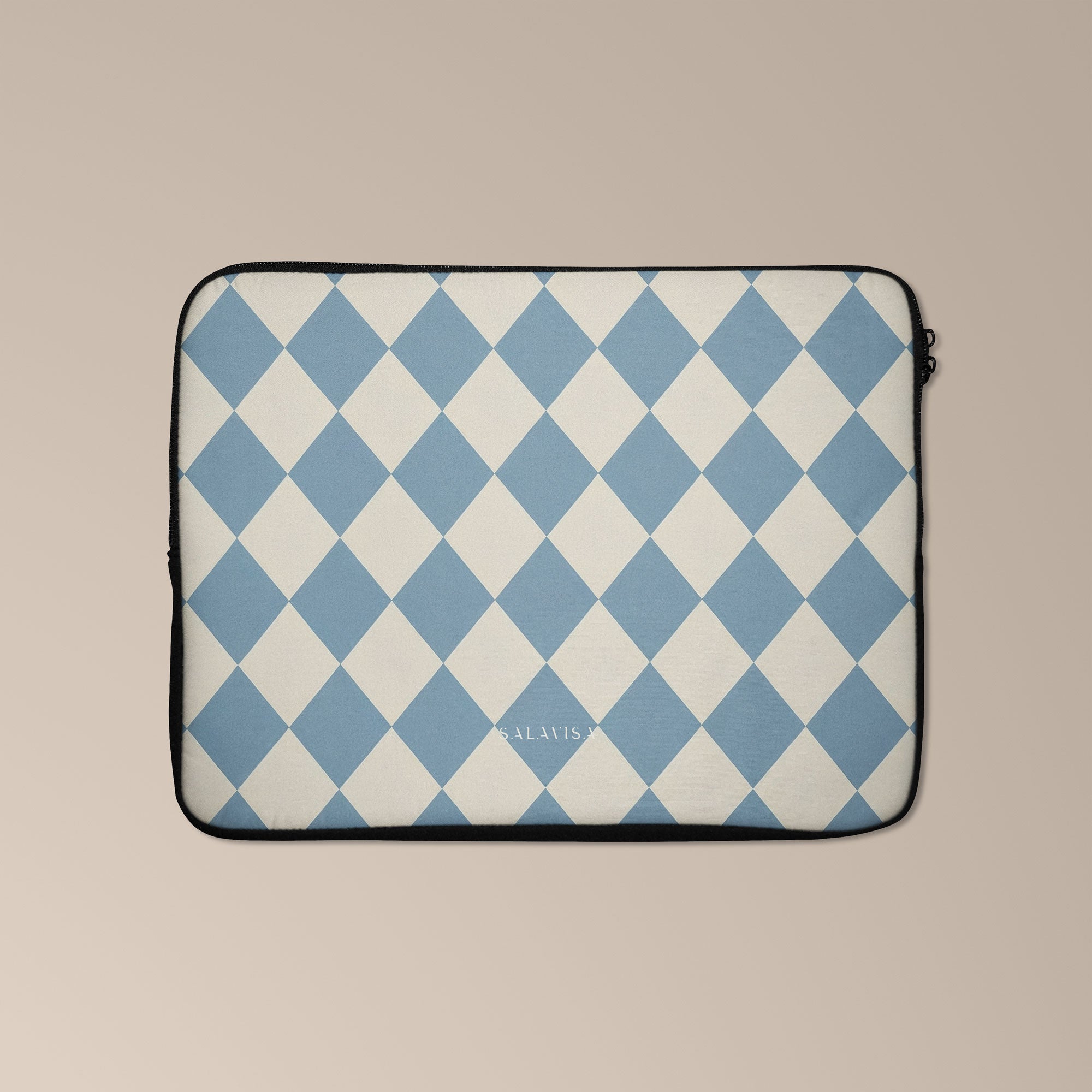 Argyle Mist Laptop Sleeve — view 2