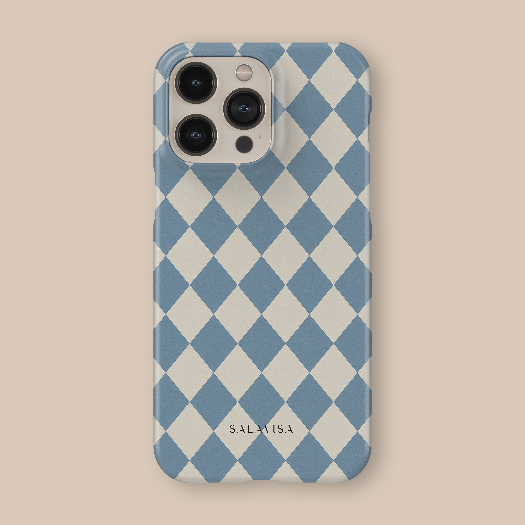 Argyle Mist Phone Case — angle view — Salavisa