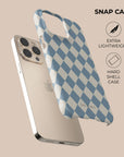 Argyle Mist Phone Case — back view
