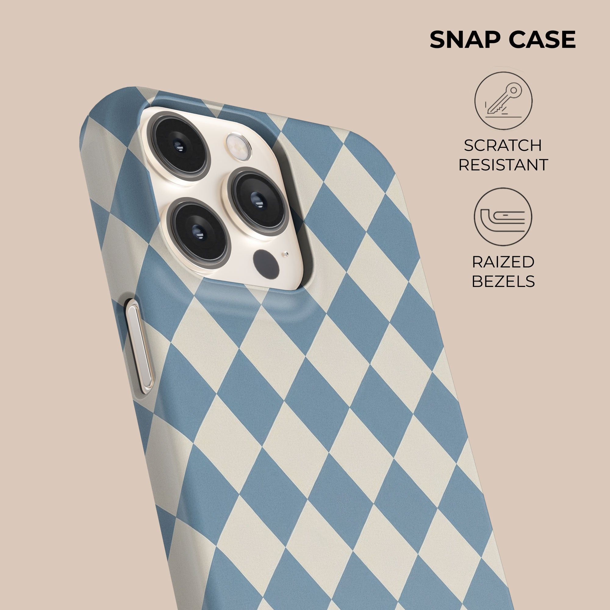 Argyle Mist Phone Case — view 5 — Salavisa