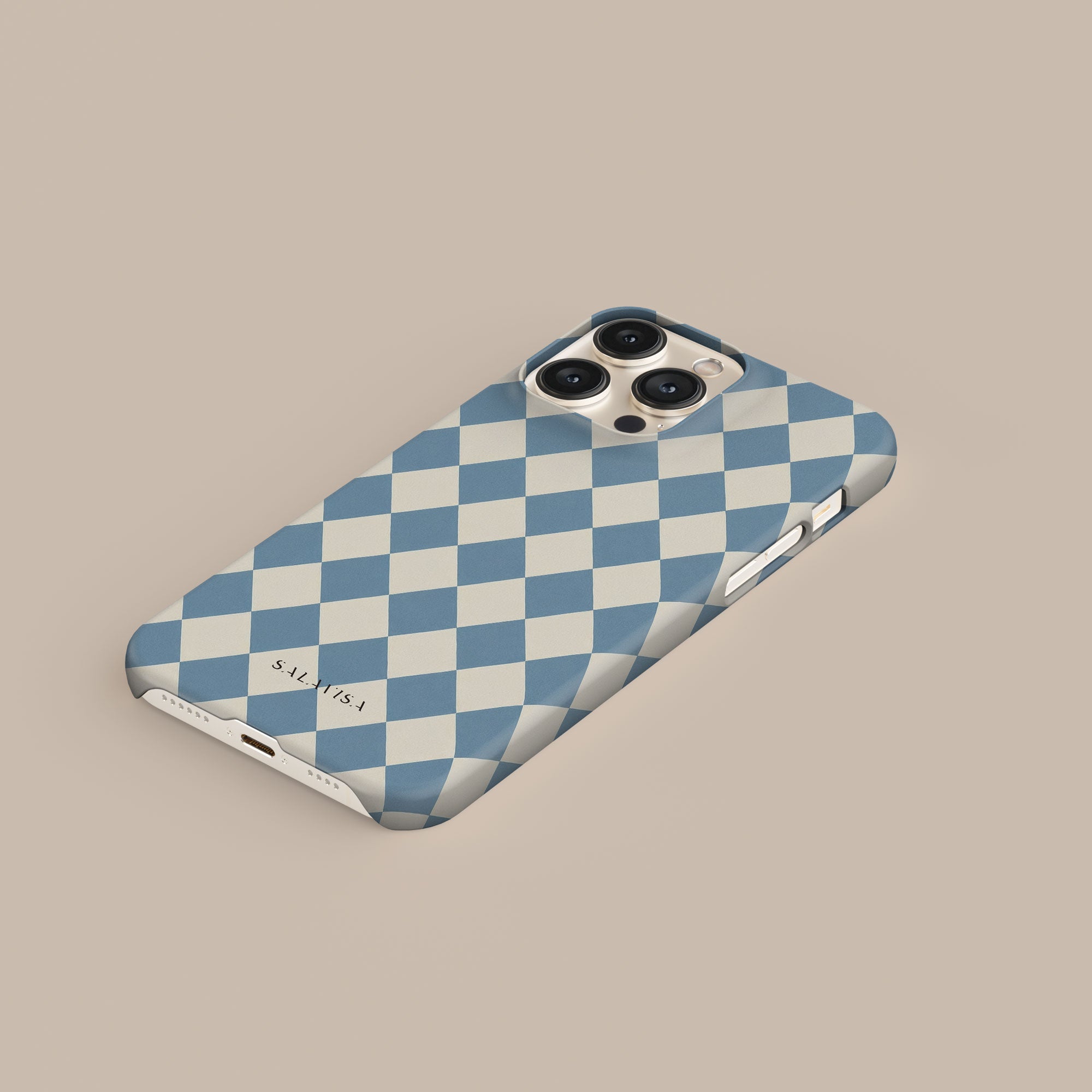 Argyle Mist Phone Case — side profile — Salavisa