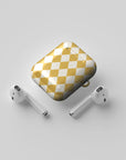 Argyle Mustard AirPods Case — view 6