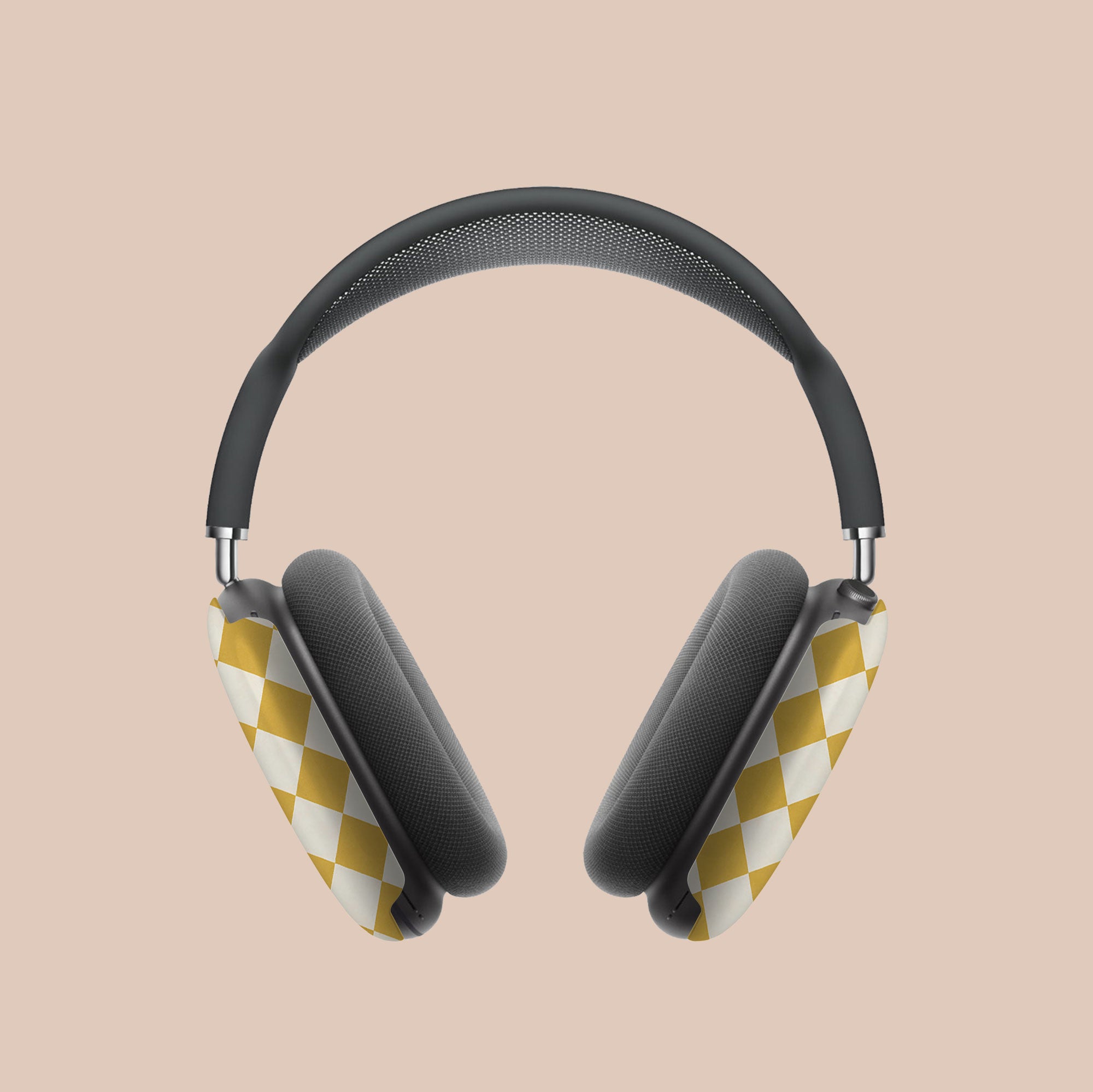 Argyle Mustard AirPods Max Case — view 3