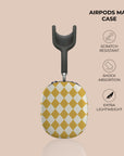 Argyle Mustard AirPods Max Case — view 4