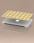 Argyle Mustard MacBook Case — view 5