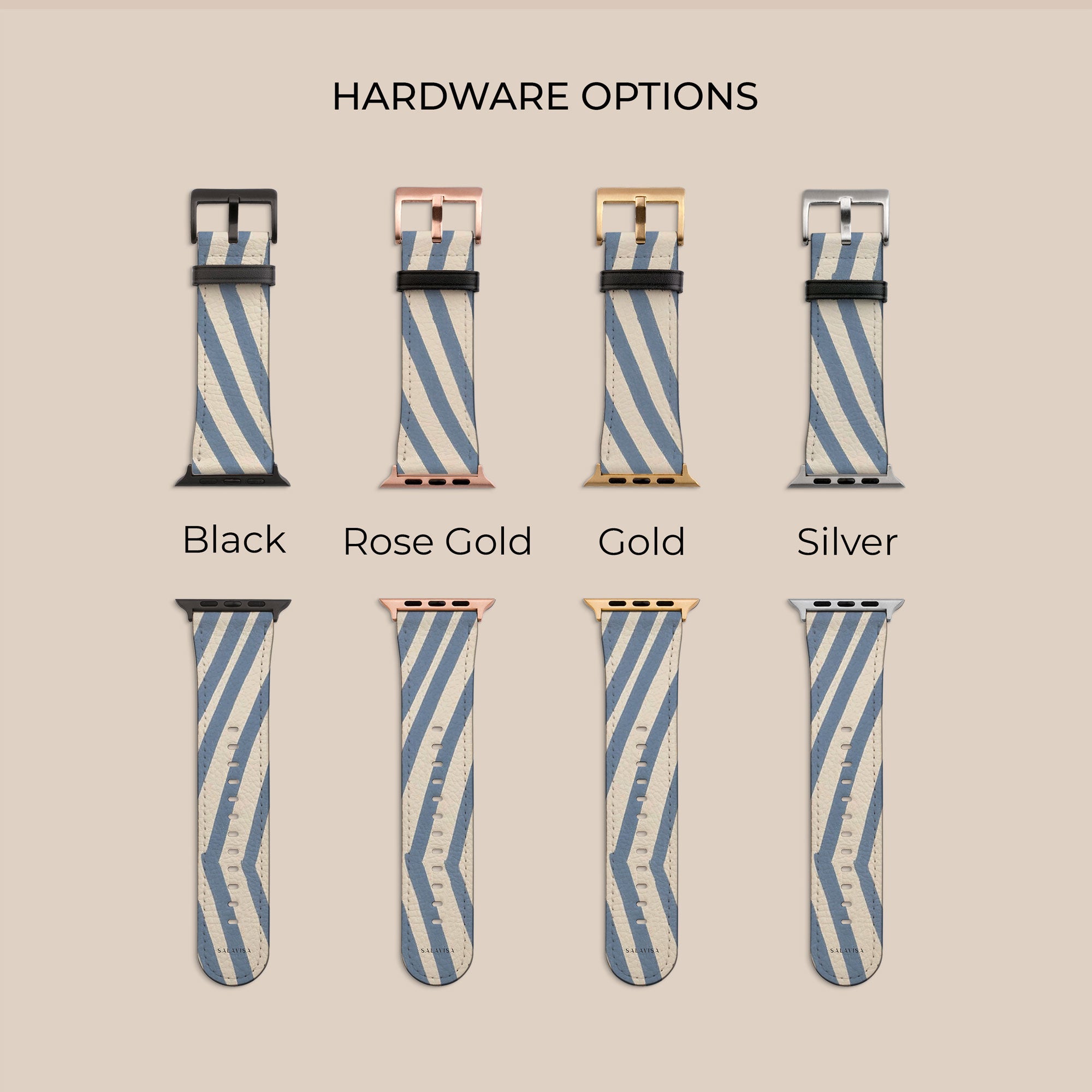 Chevron Slate Apple Watch Band — view 8