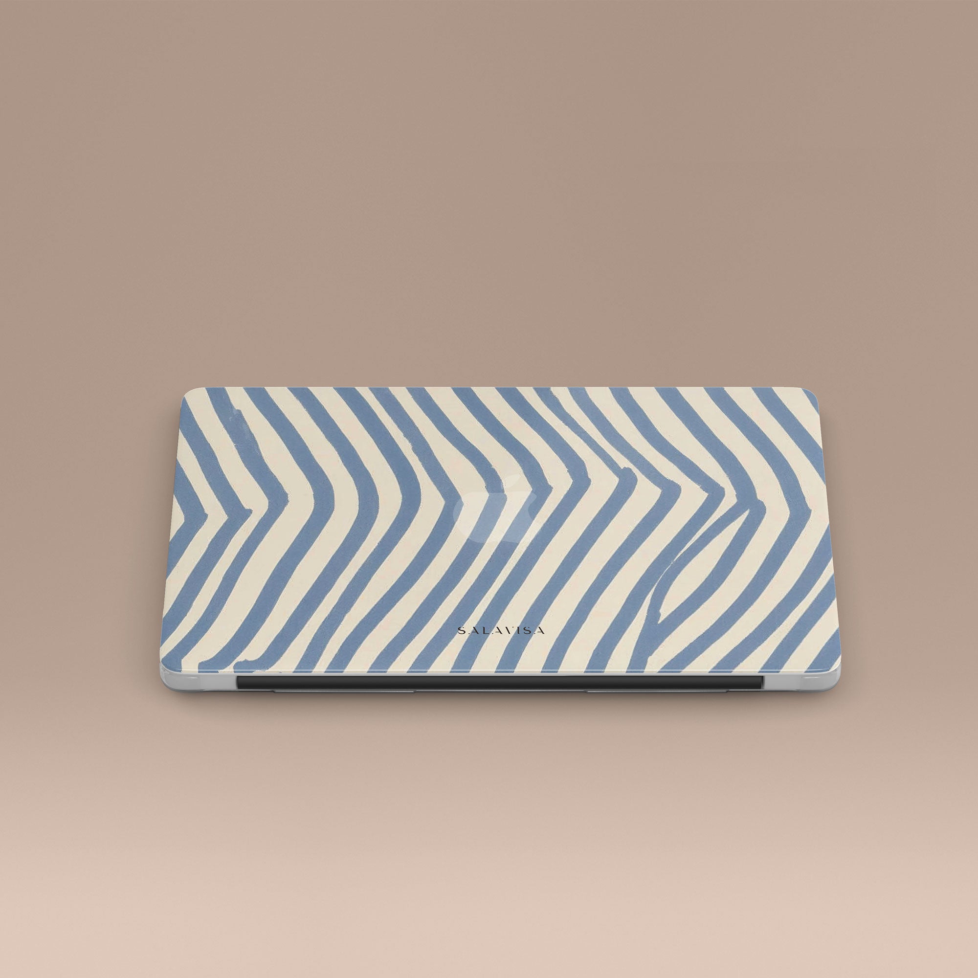 Chevron Slate MacBook Case — view 3 — Salavisa