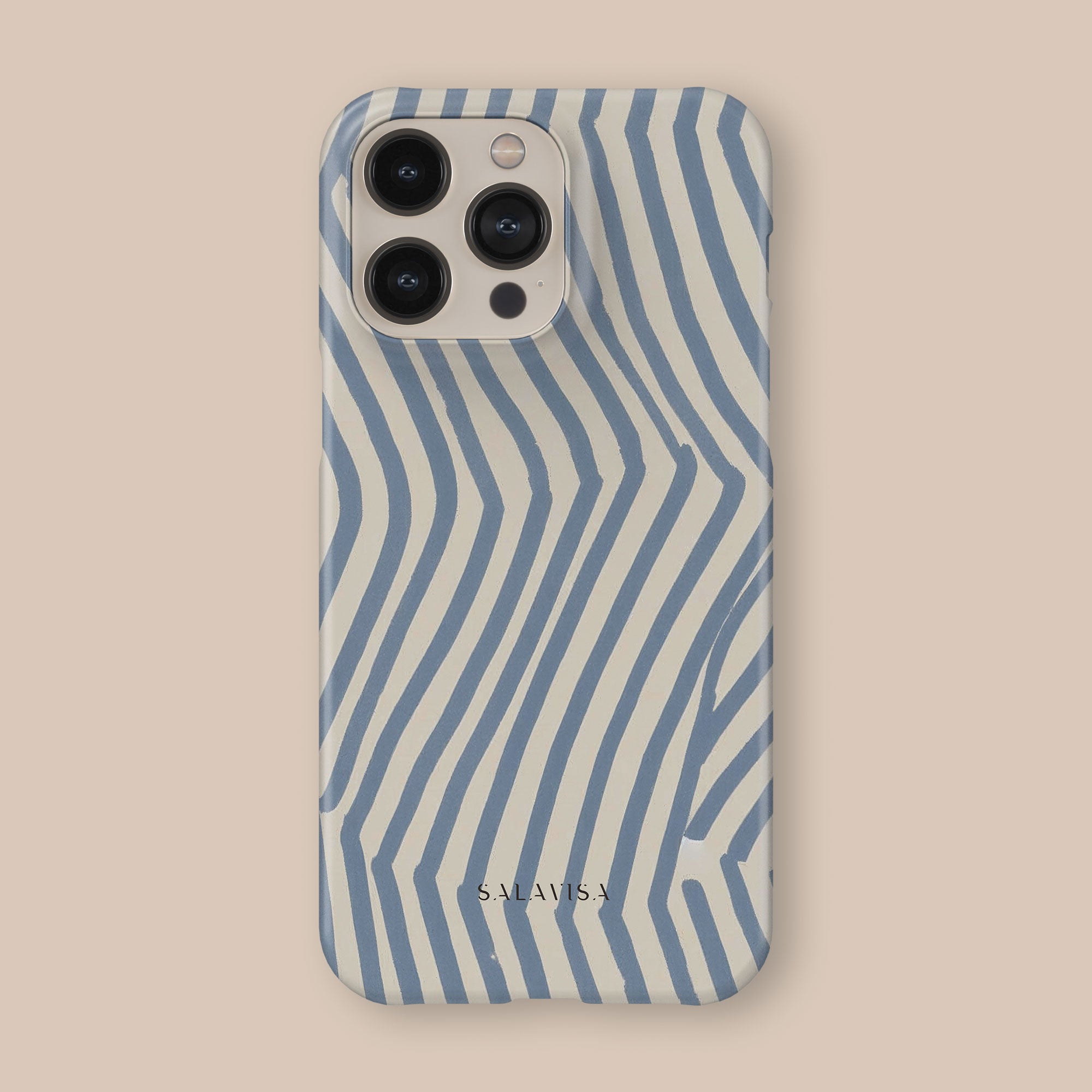 Chevron Slate Phone Case — angle view — Salavisa