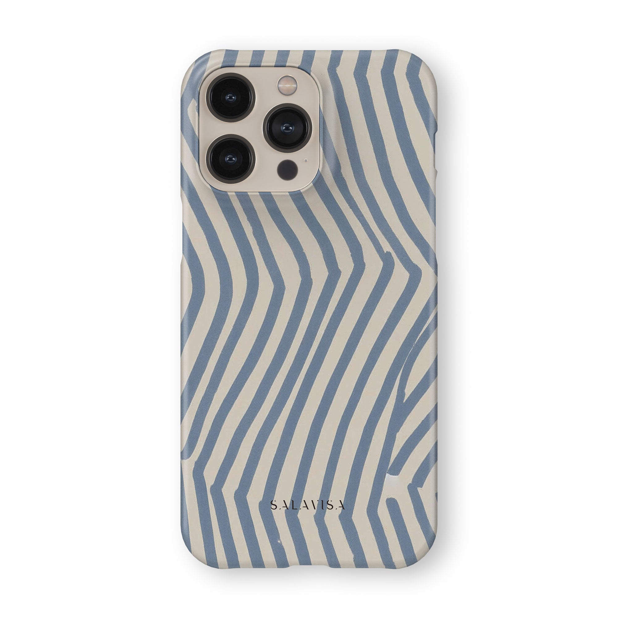 Chevron Slate Phone Case — front view — Salavisa