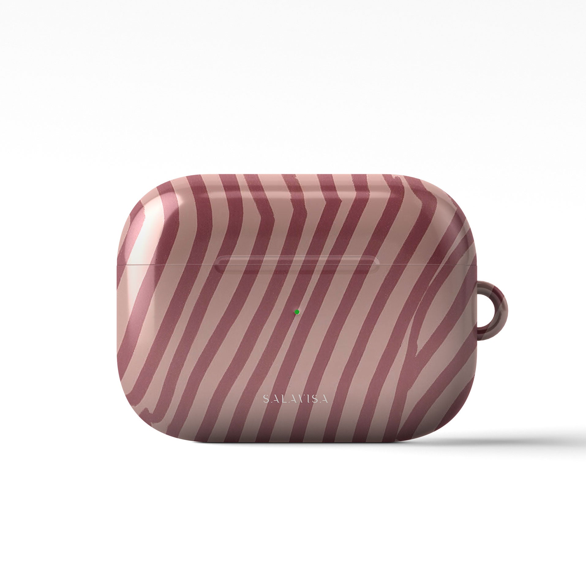 Chevron Wine AirPods Case