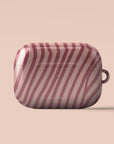 Chevron Wine AirPods Case — view 2