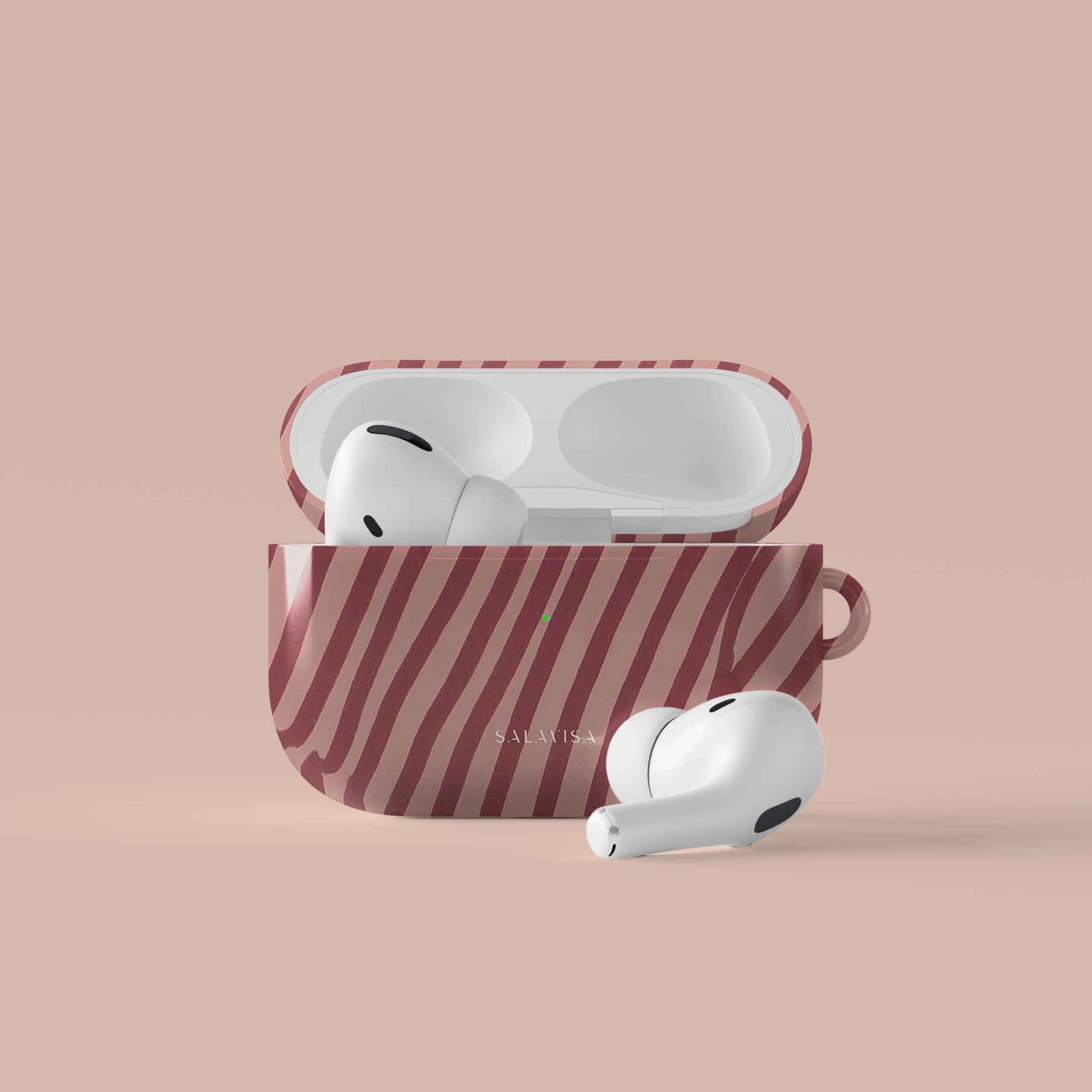 Chevron Wine AirPods Case — view 5