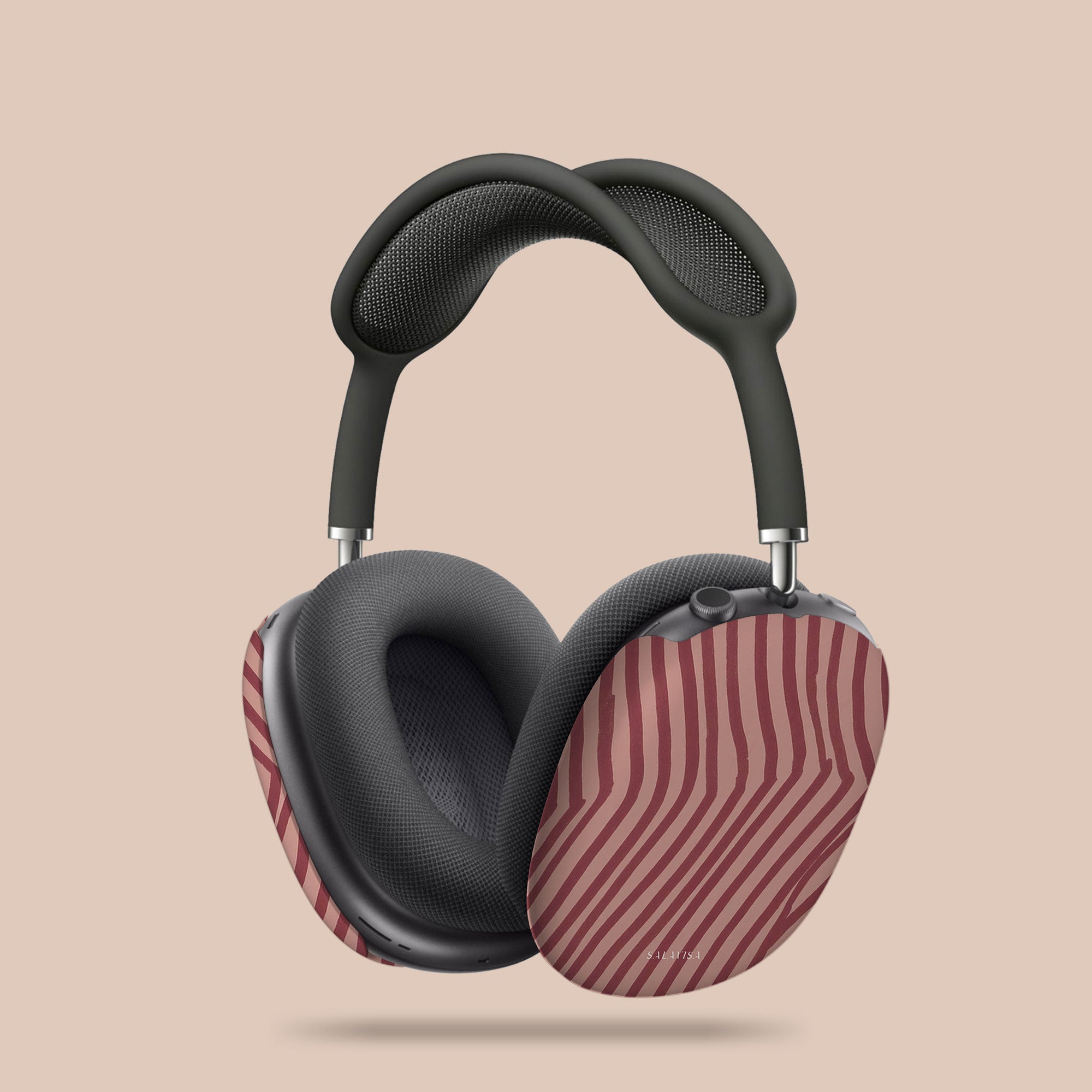 Chevron Wine AirPods Max Case — view 2
