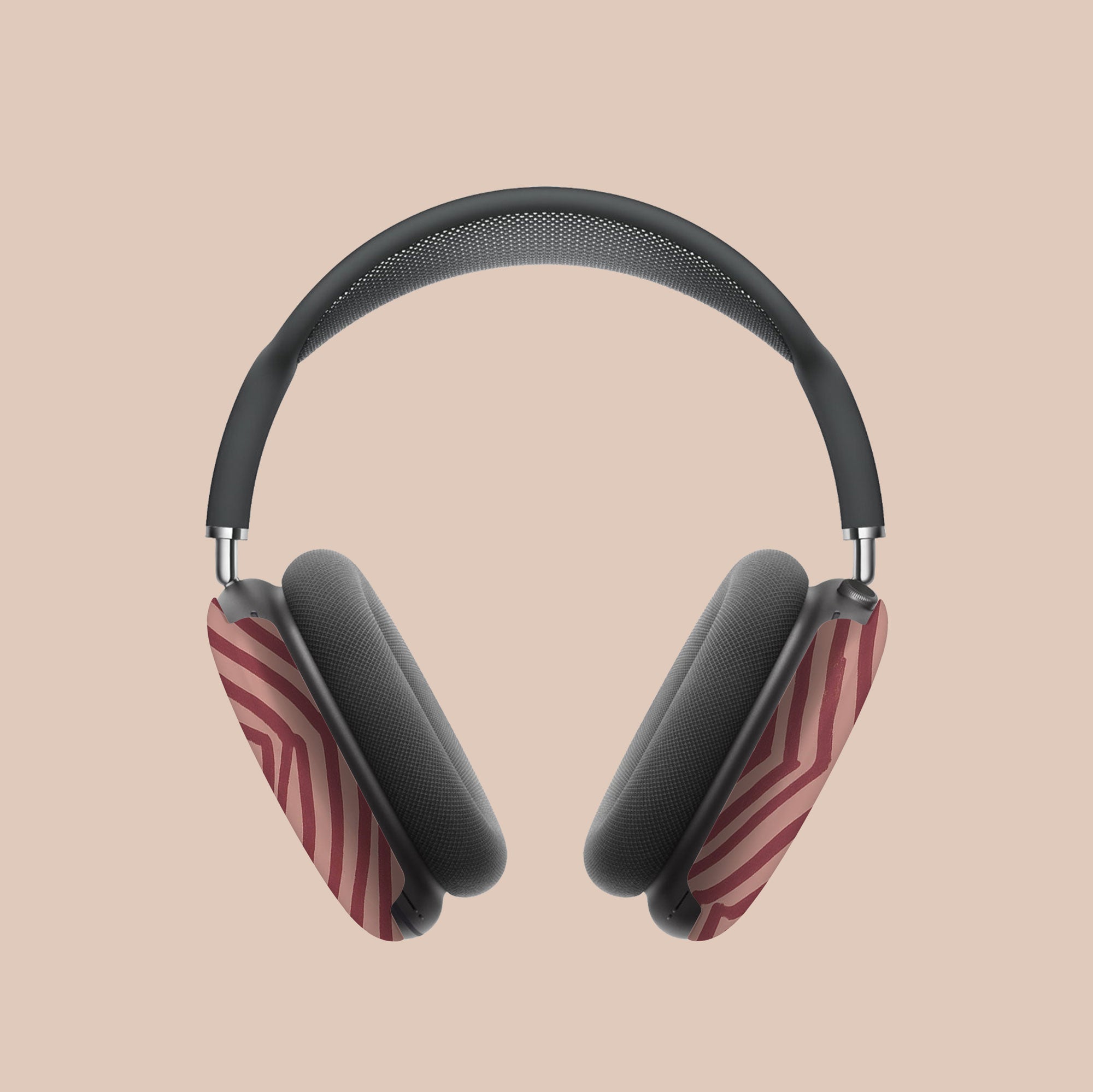 Chevron Wine AirPods Max Case — view 3
