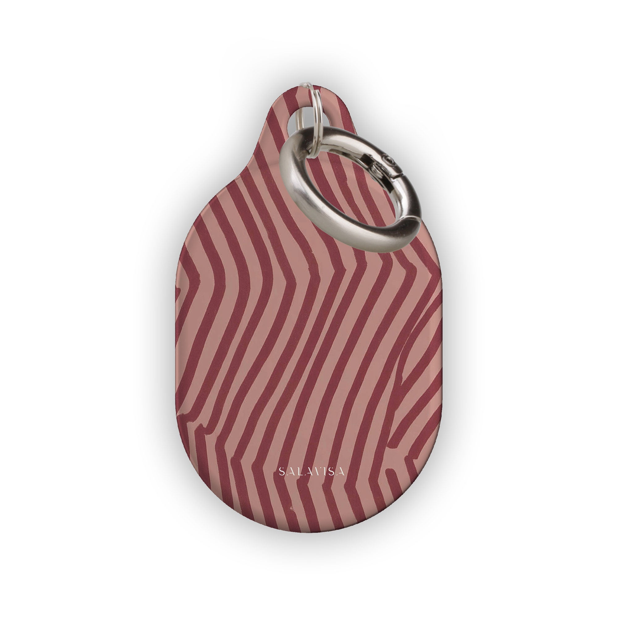 Chevron Wine AirTag Holder — Salavisa