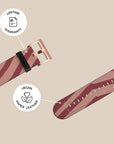 Chevron Wine Galaxy Watch Band — view 4