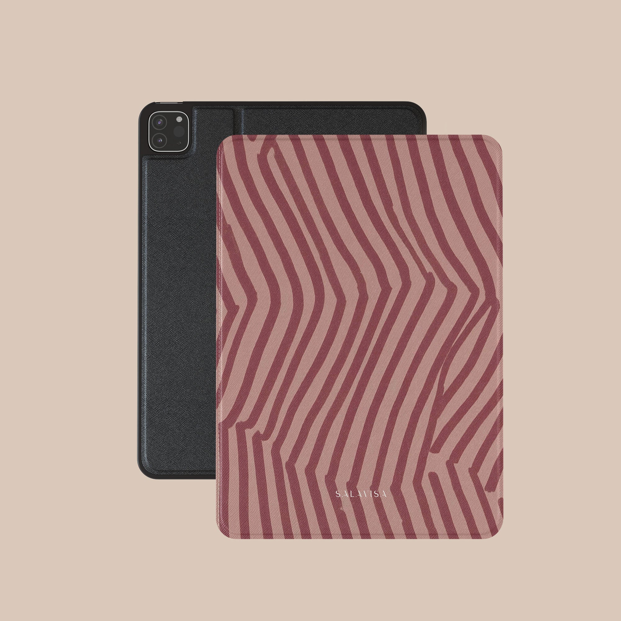 Chevron Wine iPad Case. View 2. — Salavisa