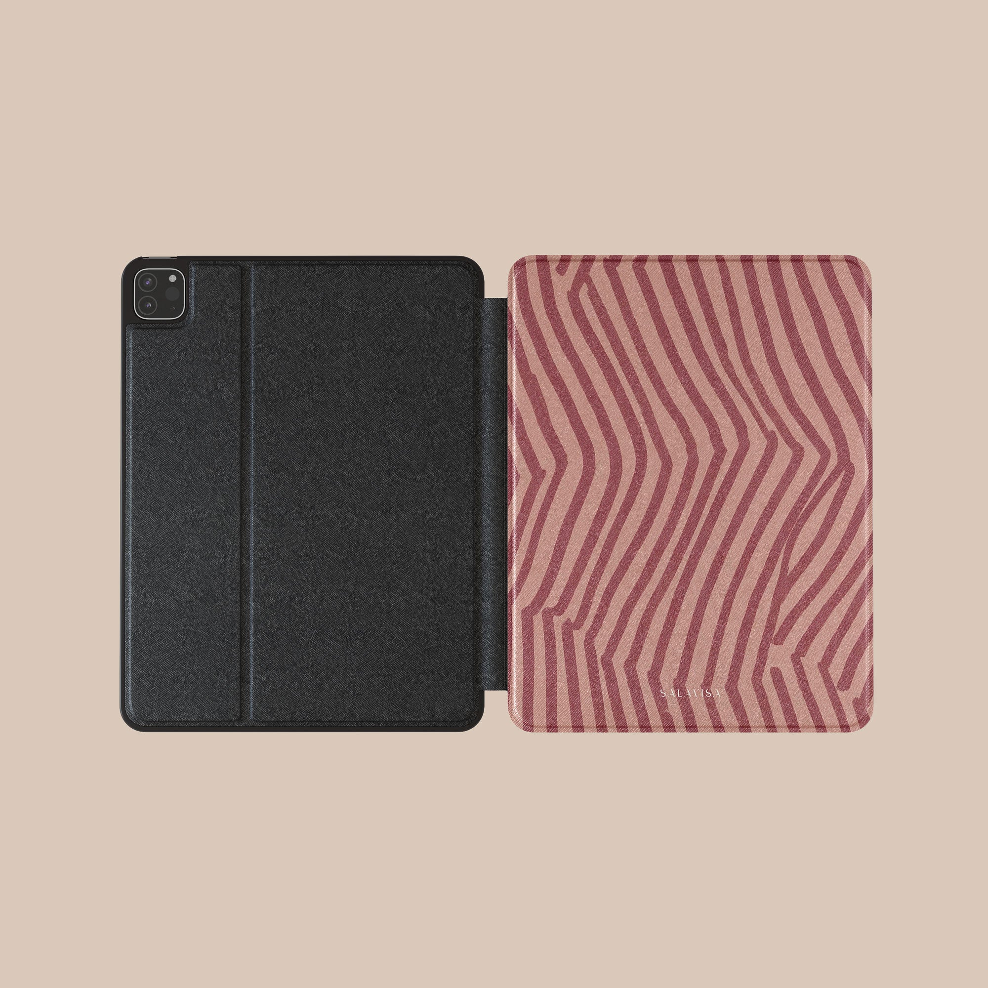 Chevron Wine iPad Case. View 3. — Salavisa