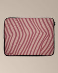 Chevron Wine Laptop Sleeve — view 2