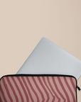 Chevron Wine Laptop Sleeve — view 3