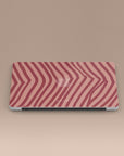 Chevron Wine MacBook Case — view 3