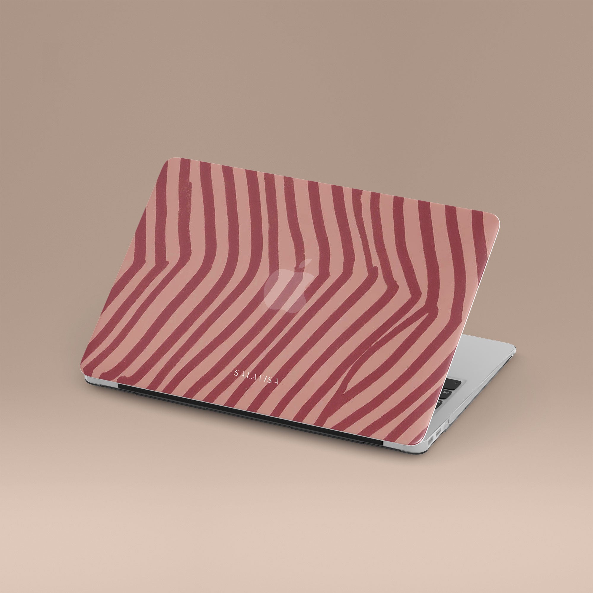 Chevron Wine MacBook Case — view 4 — Salavisa