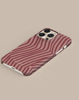 Chevron Wine Phone Case — side profile