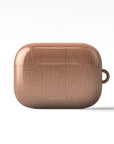 Crosshatch Terracotta AirPods Case